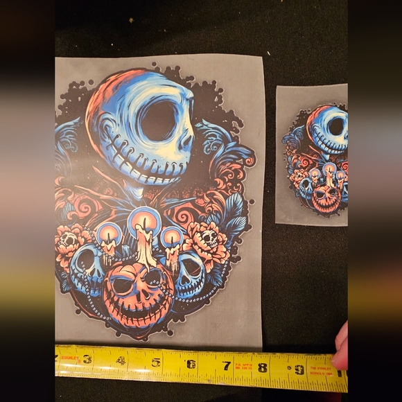 🎉3 for 25🎉 Nightmare before christmas double iron on - Picture 2 of 5
